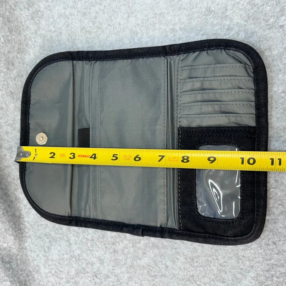 Kavu Canvas Tri-Fold Wallet With ID Window